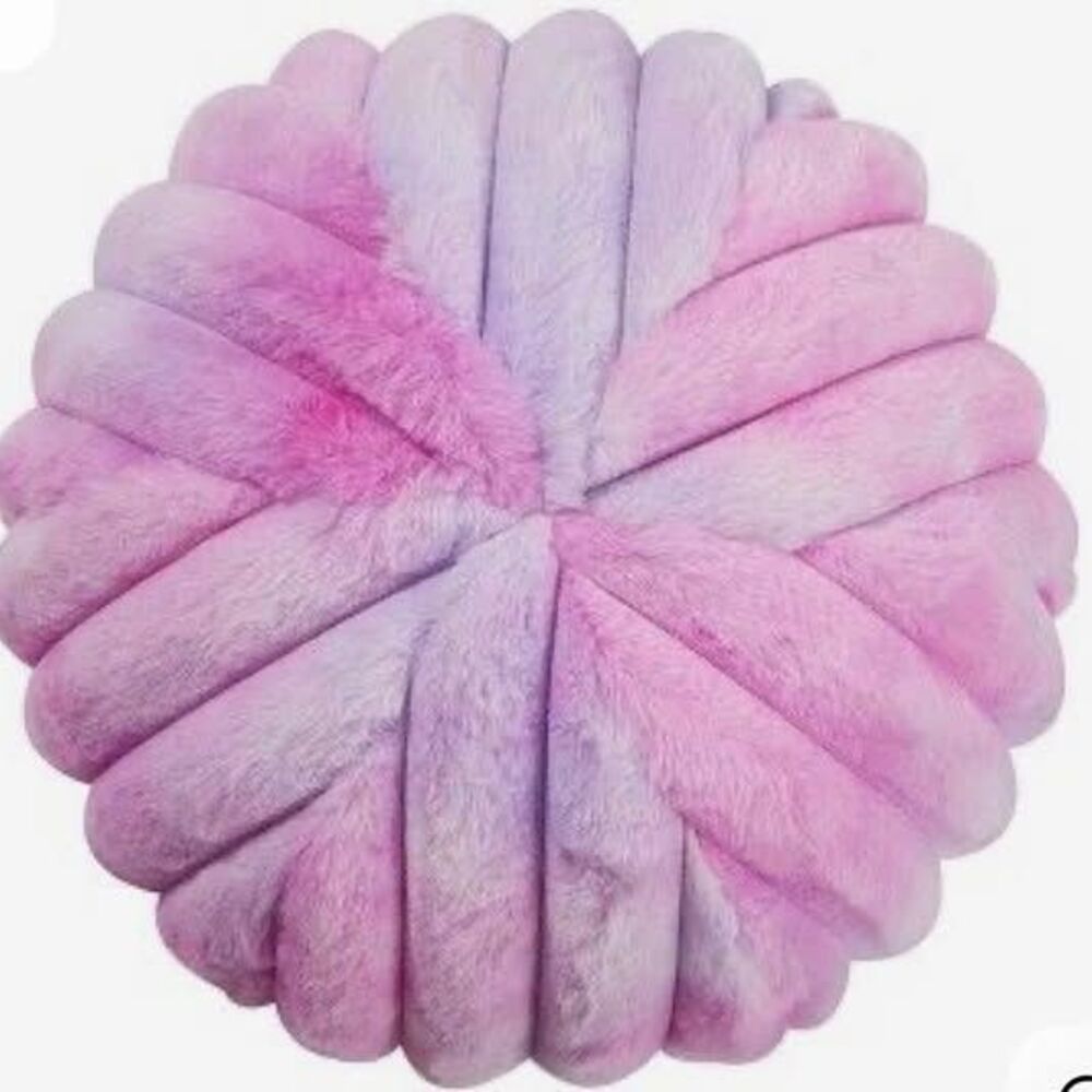Target two decorative pillows round and heart shaped **NEW
